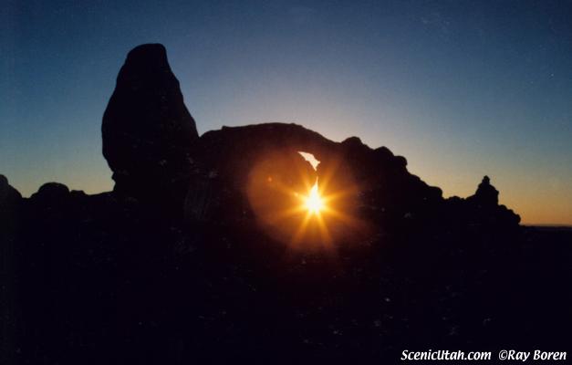 Arches - Turret Arch at Sunset