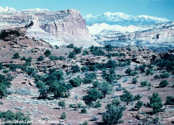 Capitol Reef - The Henry Mountains